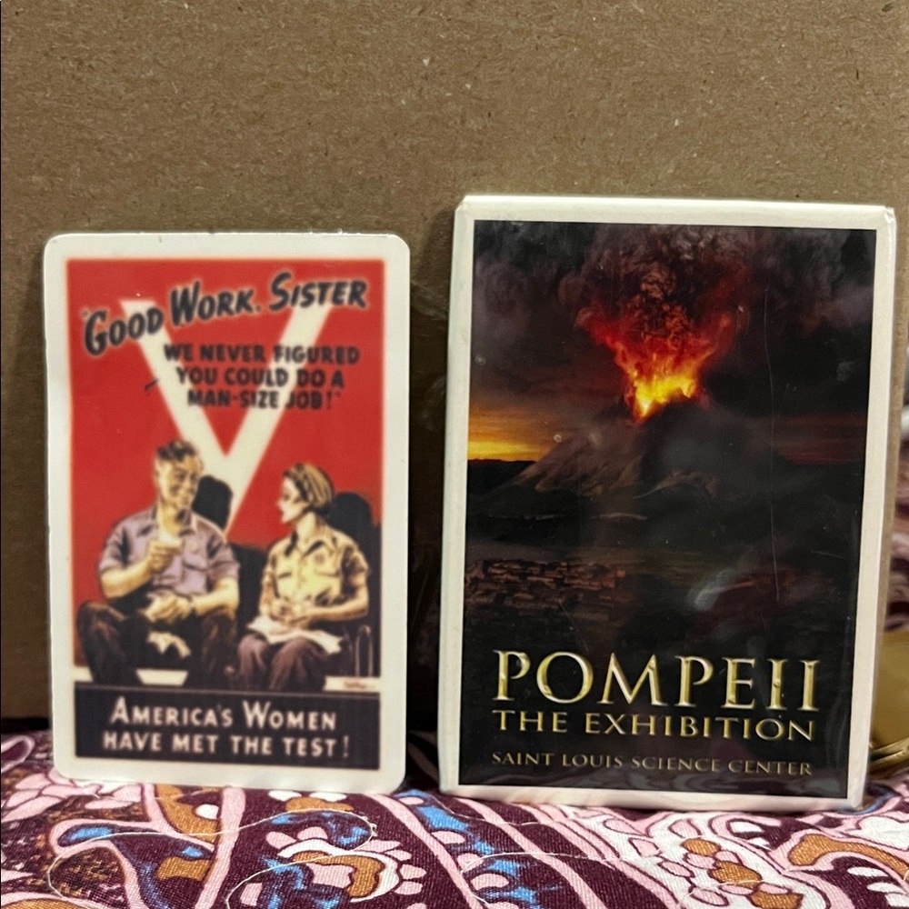 Pompeii Exhibition magnet piece by American Classics